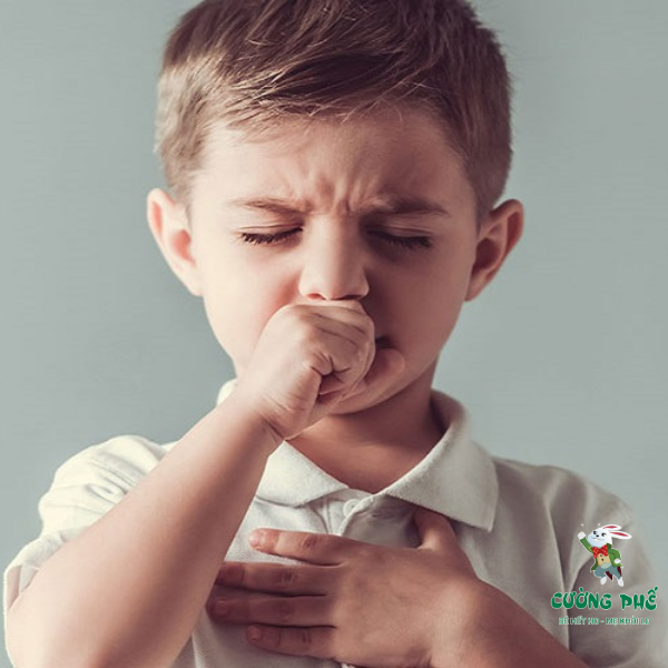Trẻ bị ho nhiều gây đau rát họng